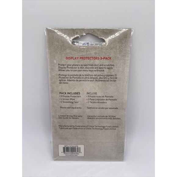 Verizon Display iPhone 5 / 5s Screen Protector - NEW!! 3 Protectors In Package - Picture 2 of 2